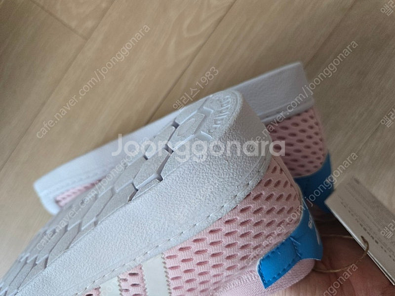 새상품))아디다스키즈 수퍼스타360 매쉬슬립온2.0 운동화 판매(210사이즈)--2