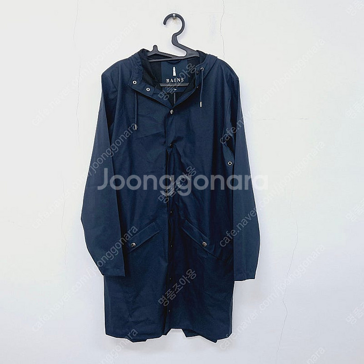 RAINS 레인스 롱 자켓 후드 레인 코트 명품 우비 ...--0