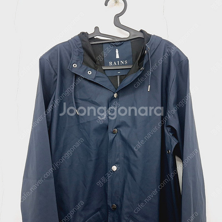 RAINS 레인스 롱 자켓 후드 레인 코트 명품 우비 ...--2