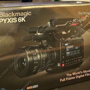 블랙매직디자인 픽시스 Pyxis 6K L마운트 미개봉 팝니다