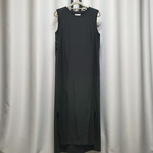 한섬 DKNY 실크 민소매 나시 롱 원피스