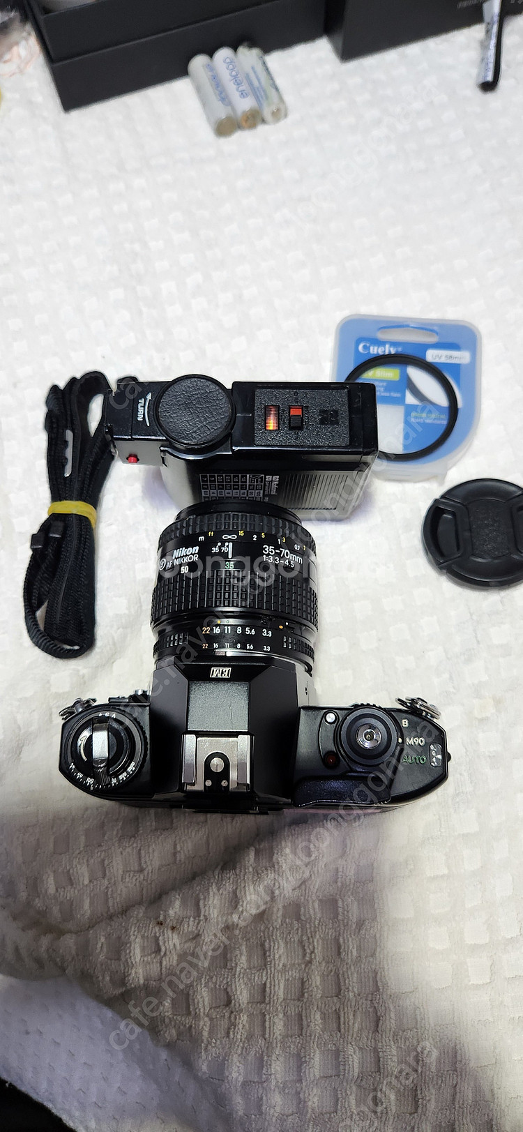NIKON EM(A급), LR44 2개 전기능OK, 니...--2