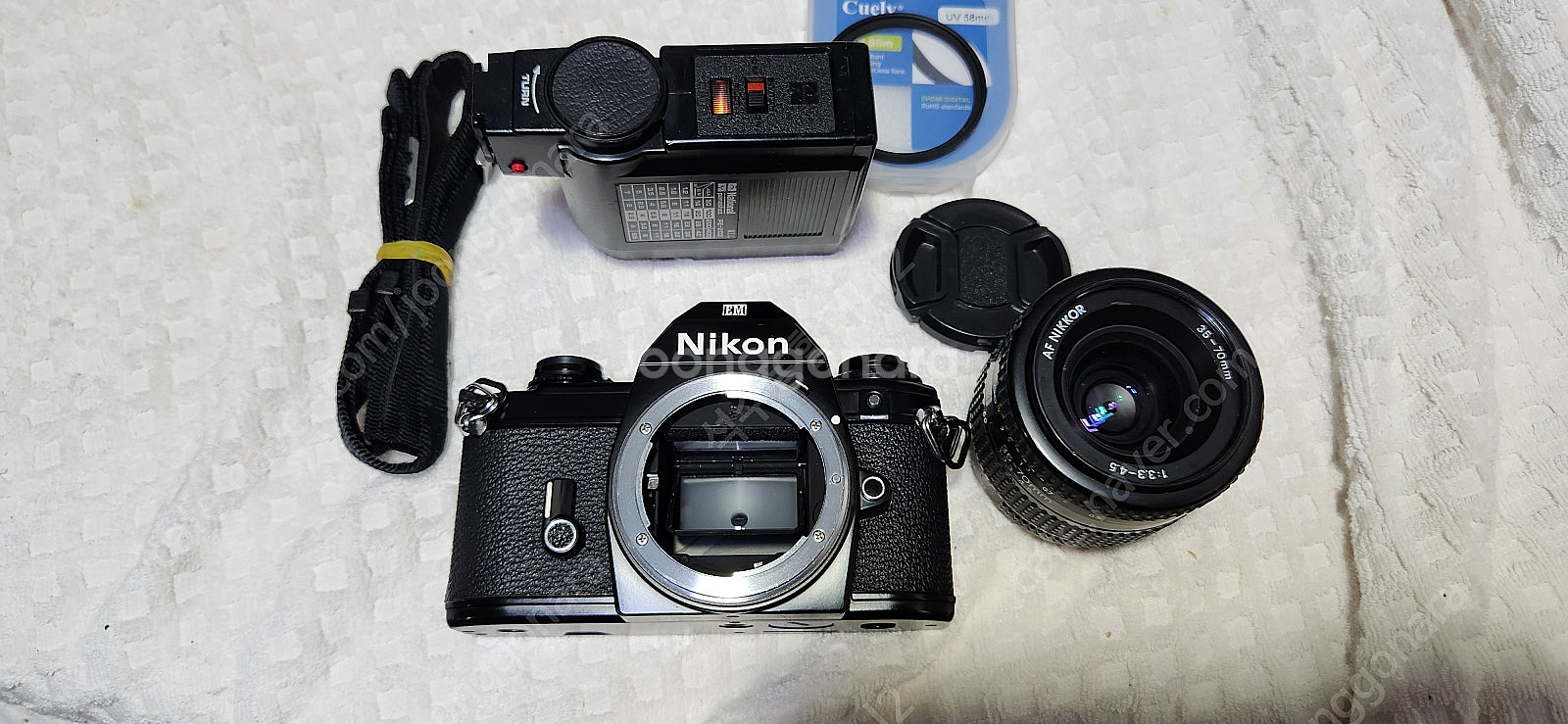 NIKON EM(A급), LR44 2개 전기능OK, 니...--6