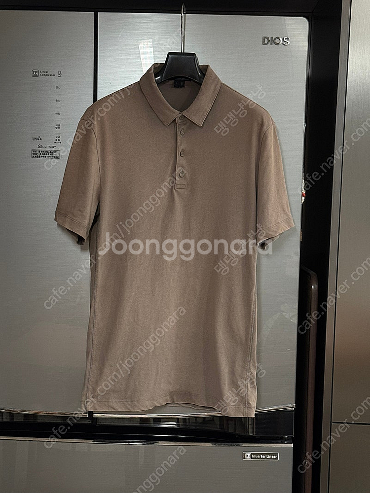 남성 질스튜어트 뉴욕 폴로티 세피아 100--1