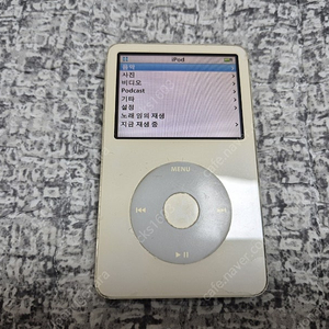 APPLE IPOD 5세대 30G 작동품 판매합니다.