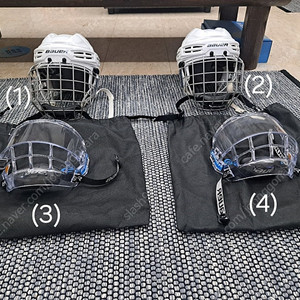 BAUER IMS 5.O헬멧 & Concept3 full facial protecter