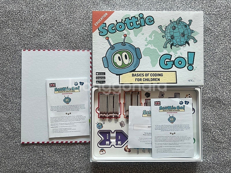 코딩 보드게임 스카티고 영문 버전 판매합니다--0