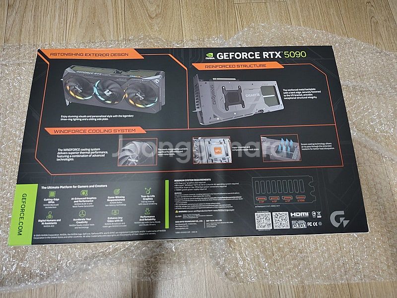 GIGABYTE 지포스 RTX 5090 GAMING O...--7