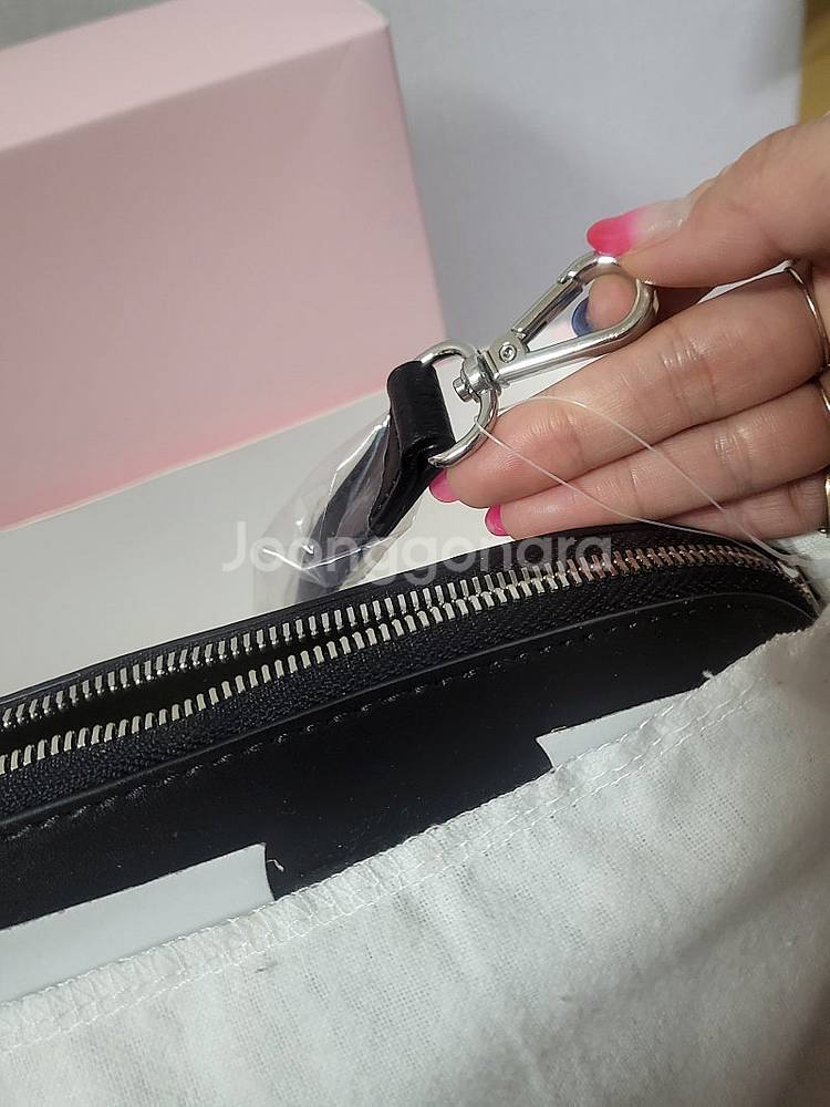 새제품 선물용 최고 비콰비채 에떼백 블랙--5