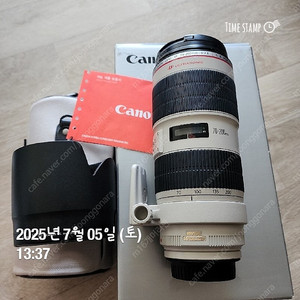 캐논 70-200 F2.8 II 새아빠백통 렌즈팝니다