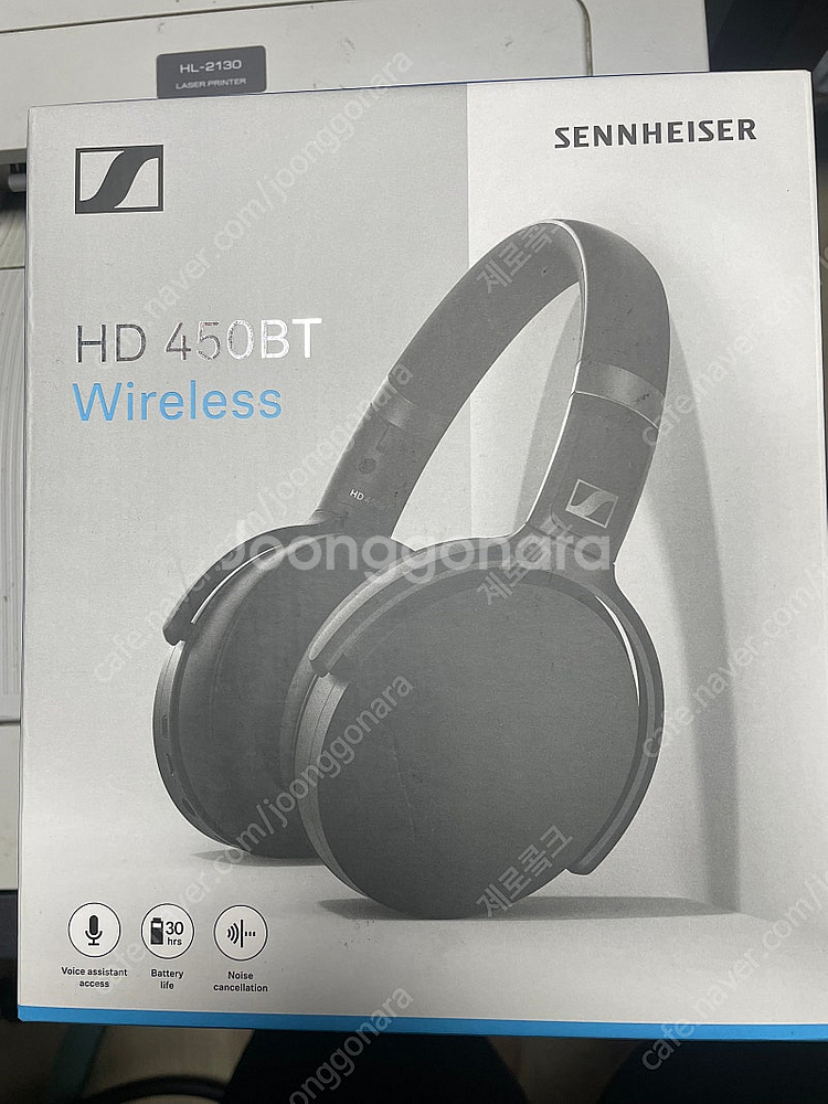 젠하이저 HD 450BT 블랙팝니다--1