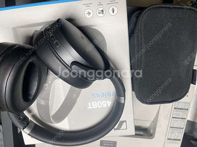 젠하이저 HD 450BT 블랙팝니다--2