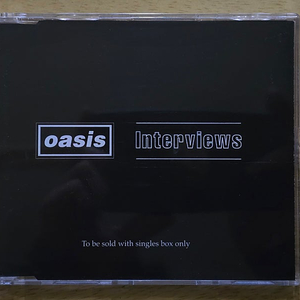 CD 음반 oasis 오아시스 Interview CD