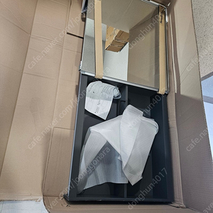 거울 슬라이딩 욕실장