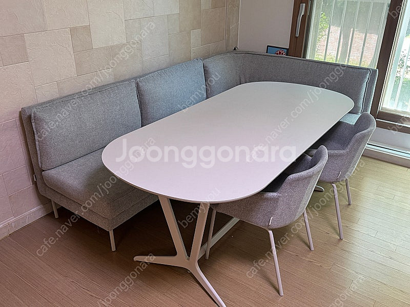 한샘 유로 602 오슬로 테이블 컴포트벤치세트/코너형 ...--1