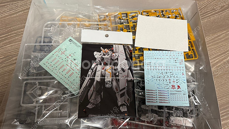 RG 뉴건담 HWS 합본 클리어 컬러+임펙트 판매합니다--1