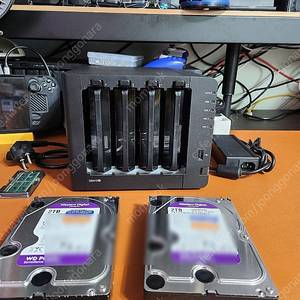 시놀로지DS415+ WD 퍼플 4TB