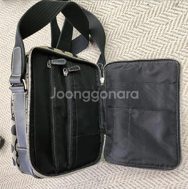 COACH 코치 4270 시그니처 캔버스 가죽 크로스 ...--1