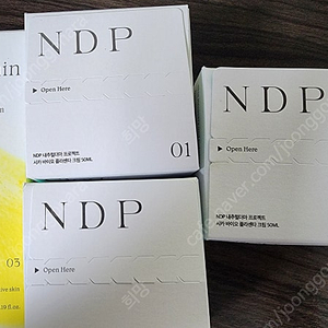 NDP 내추럴더마 시카 바이오 플라센타 크림 3개 + 톤업크림 1개