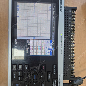 그라프텍 GRAPHTEC GL800 20CH 기록계 판매합니다.