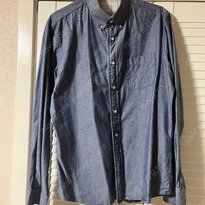 커스텀멜로우 데님 셔츠