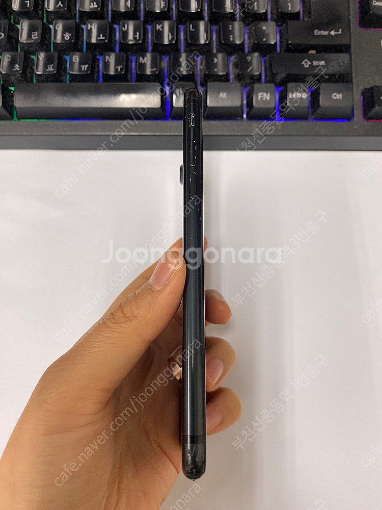 205069 아이폰7 매트블랙 액정SS급 128GB 배...--5