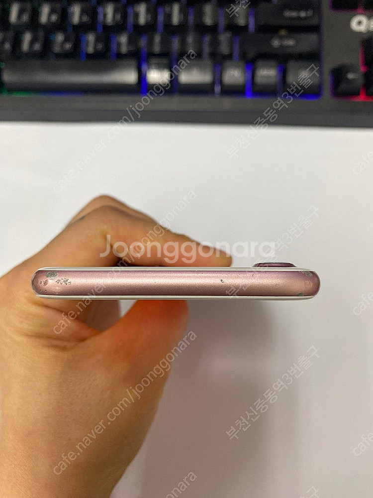 501439 아이폰7 로즈골드 액정SS급 32GB 배터...--3
