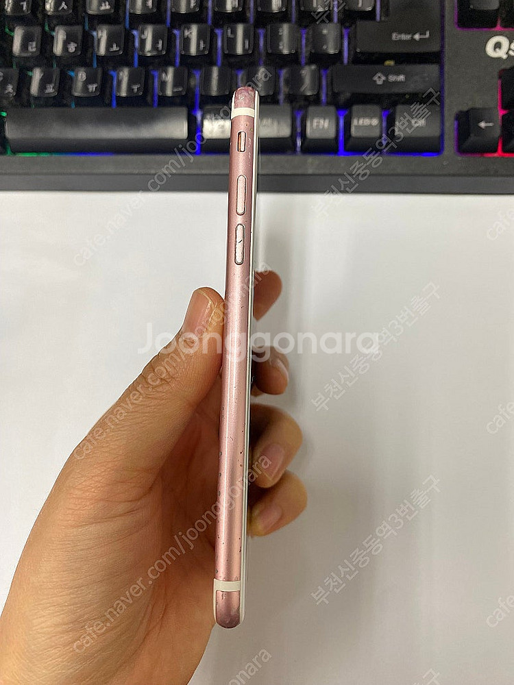 501439 아이폰7 로즈골드 액정SS급 32GB 배터...--4