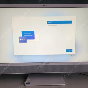 삼성 올인원 PC 깔끔해요 24"