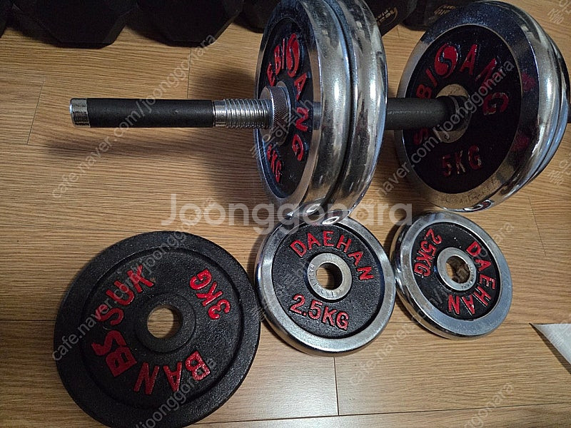 김포 직거래)아령 일괄--1