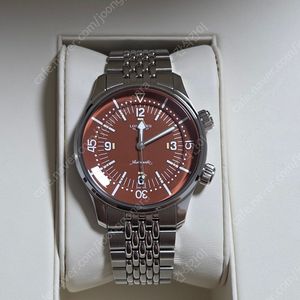 신품급) 론진 레전드다이버 39mm 테라코타 팝니다.