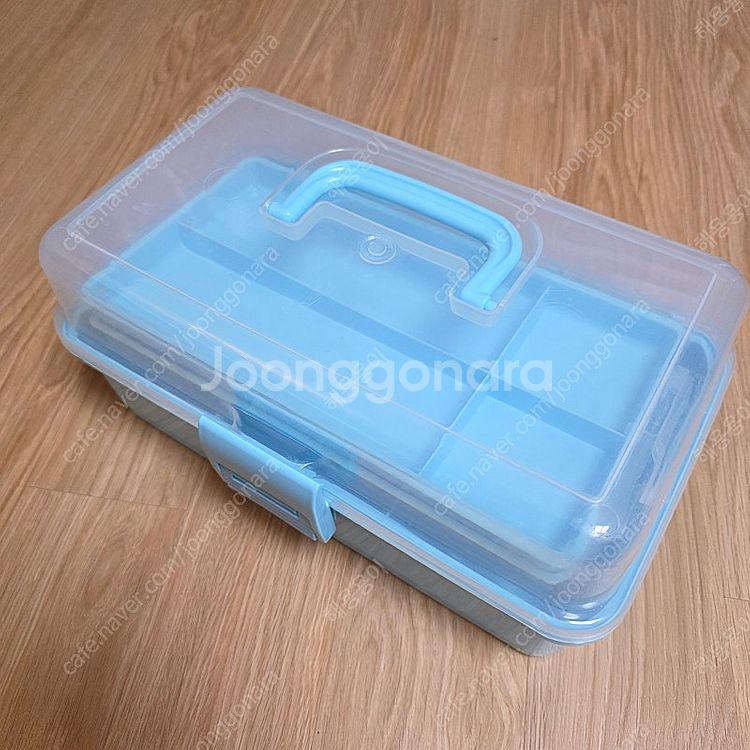 3단 수납함, 공구함, 메이크업 박스, 문구함, 반짇고...--0