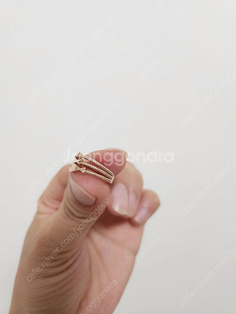 14k 물고기반지 9호--4