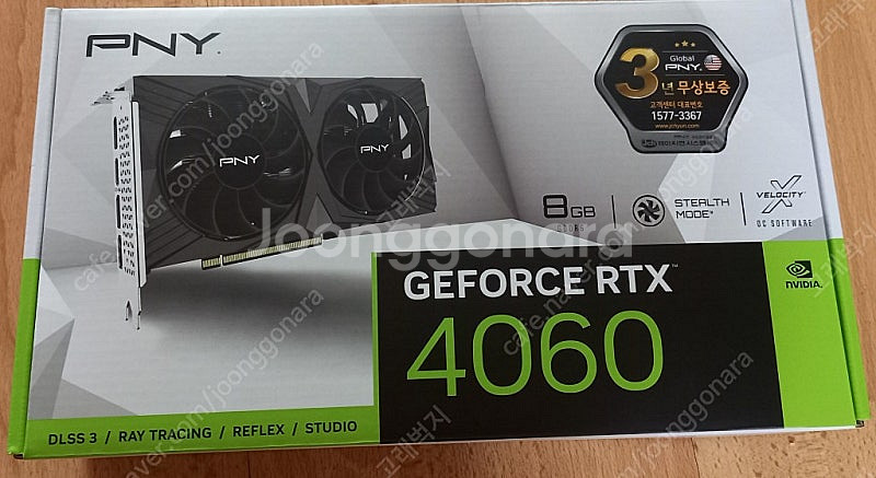 PNY RTX 4060 8GB 그래픽카드 GPU 엔비디...--1