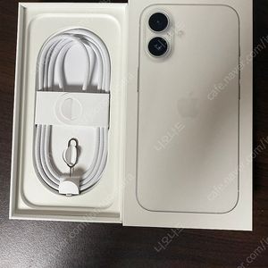 개인 풀박스 아이폰16 256 화이트 완전 새상품