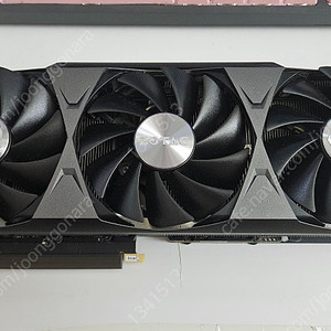 RTX 3080 ZOTAC 트리니티 42만원에 팔아요 (우체국 택배)