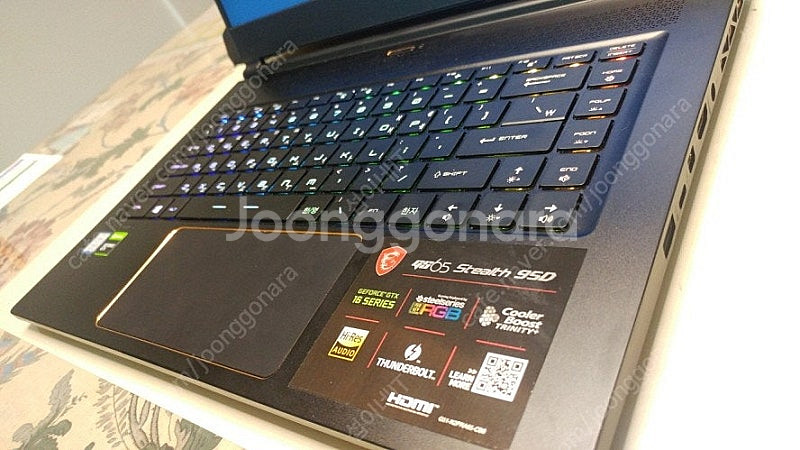 [판매]MSI GS65 9SD 144Hz 고성능 게이밍 노트북/램32G--6