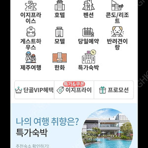 40만원짜리 숙박권 31만원에 팝니다