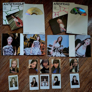르세라핌 쿠라 윤진 개인 CD 앨범 및 포카