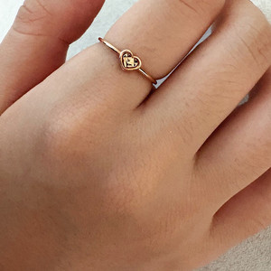 새상품. 14k 반지. 하트반지. 반지12호. 14k 12호. 반값택포 154000원.