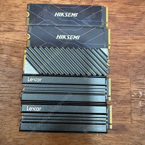 Hiksemi / lexar m.2 4tb ssd 팜