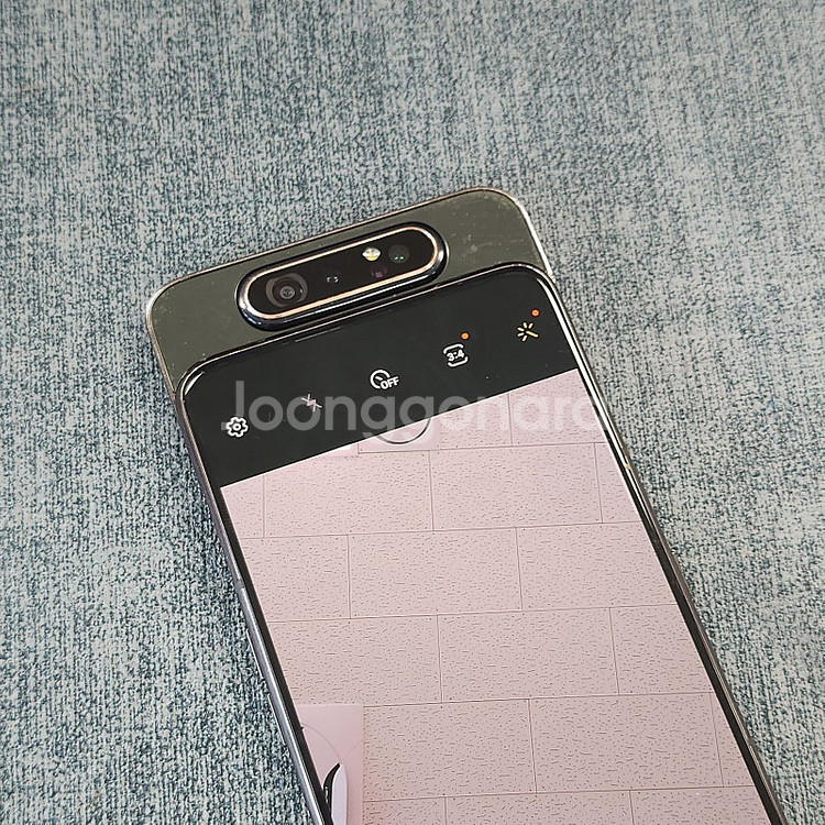 갤럭시 A80 블랙 128기가 19년 12월개통 미파손...--5