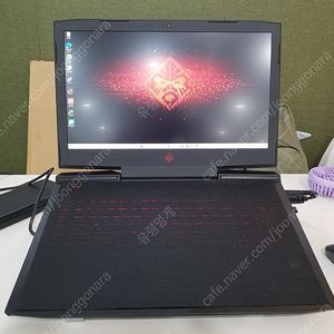 HP OMEN 노트북 17.3인치 i7-8750H 32GB 윈도우11 4K UHD GTX1070