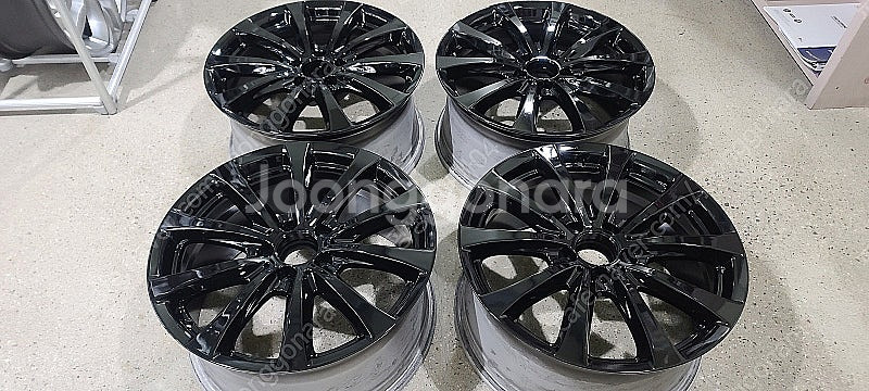 벤츠 s500 블랙유광 w222 18인치 순정휠 대품판...--0