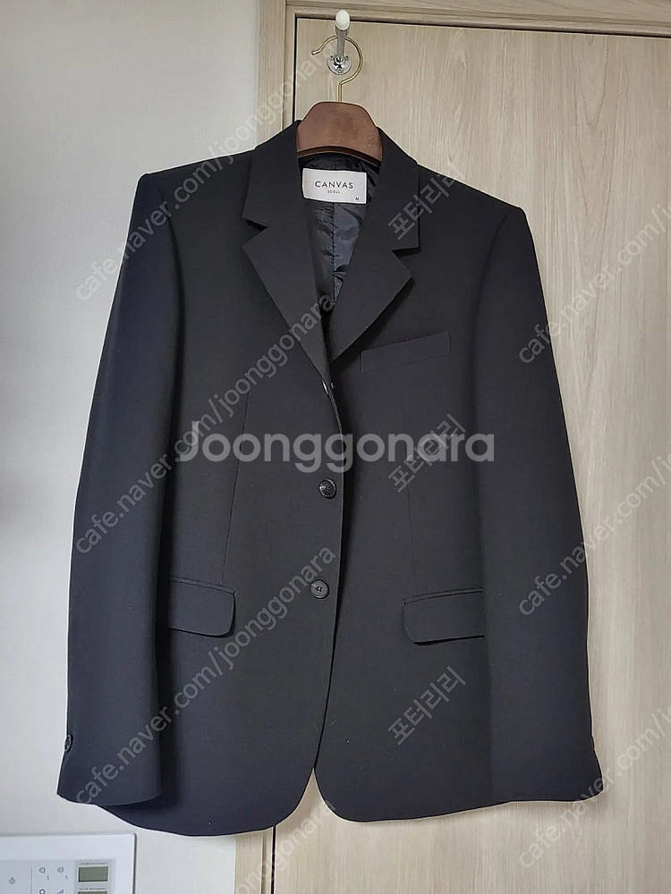 캔버스 서울 블랙 블레이져 100사이즈--0