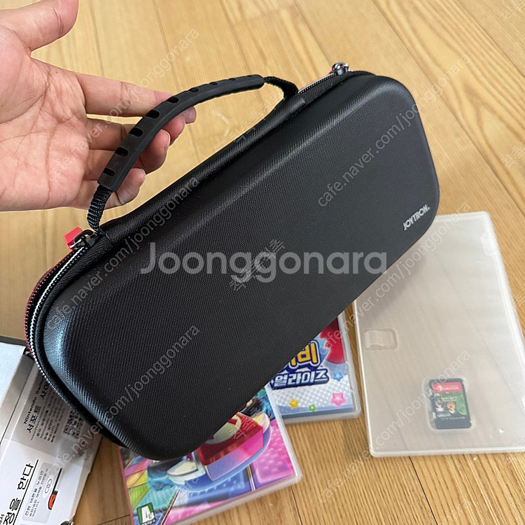 닌텐도 스위치 OLED 스칼렛 바이올렛 에디션+별의커비...--5