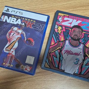 Ps5 플스5 NBA21 스틸케이스 판매합니다.(택포 1.8)
