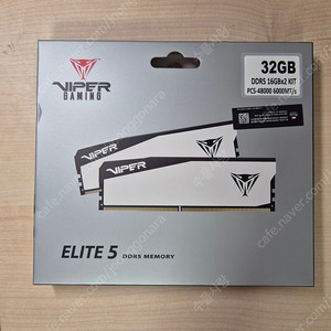 바이퍼 고성능 6000mhz DDR5 32GB 램 단순개봉