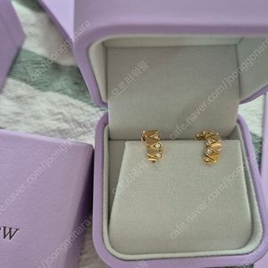 골든듀 듀이 파베 귀고리 옐골