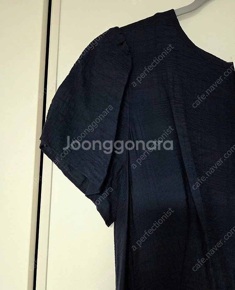 앤테일러 여성 고가라인 퍼프소매 차르르 티어드 롱원피스...--2